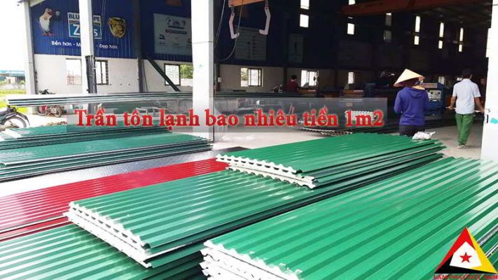 Trần tôn lạnh bao nhiêu tiền 1m2 