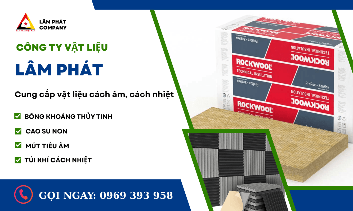 công ty vật liệu cách âm lâm phát