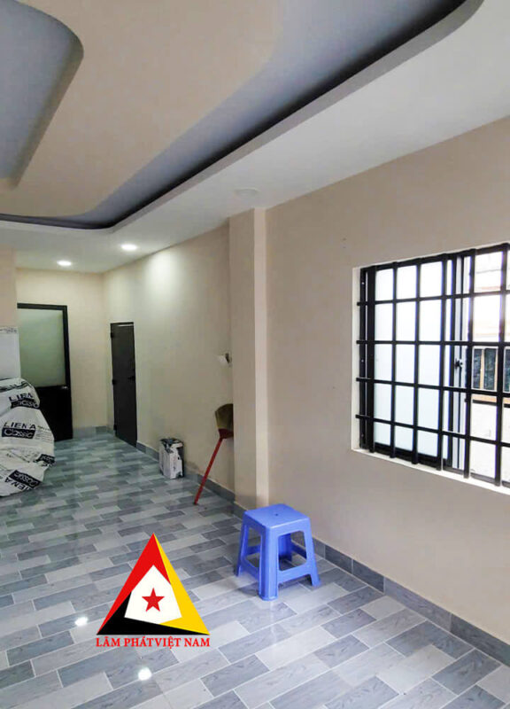 hiện trạng công trình trước khi thi công cách âm