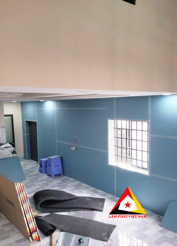hoàn thiện tường cách âm