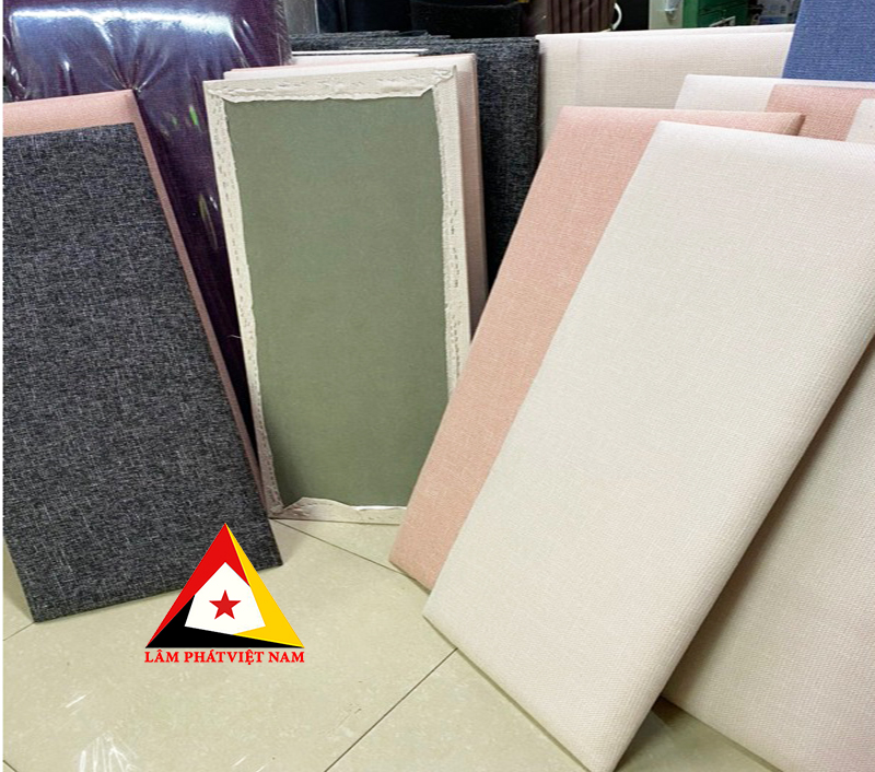 tấm tiêu âm bọc vải nỉ